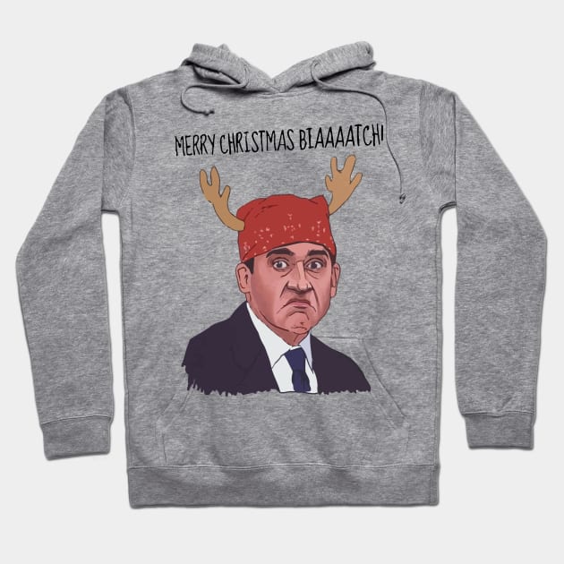 Prison Mike Christmas Hoodie by KyleCreated